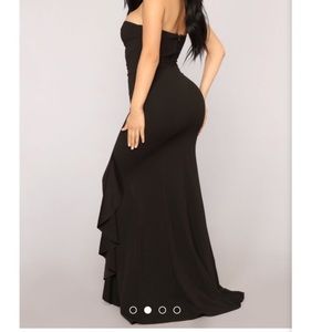 Fashion Nova Dresses - Black Mermaid Dress Fashion Nova Dresses - Black Mermaid Dress